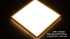 LED Deckenleuchte Flach & Dimmbar 24 W 3CCT mit Fernbedienung
